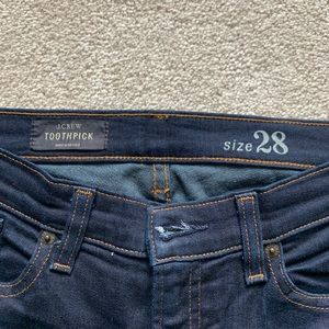 J.Crew toothpick skinny jeans